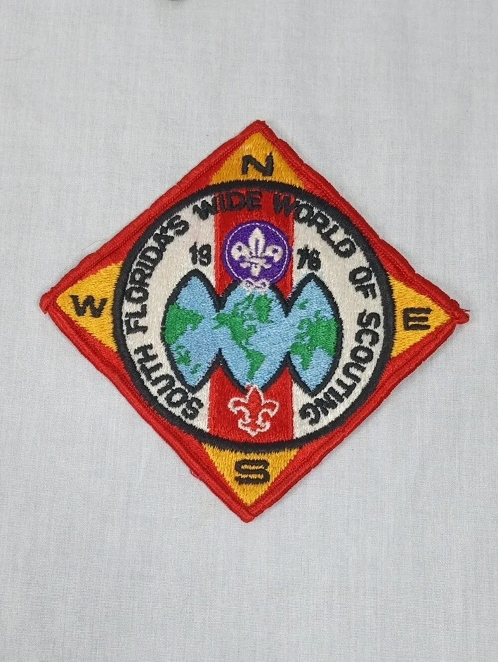 Vintage South Florida Scouting Patches Set Used